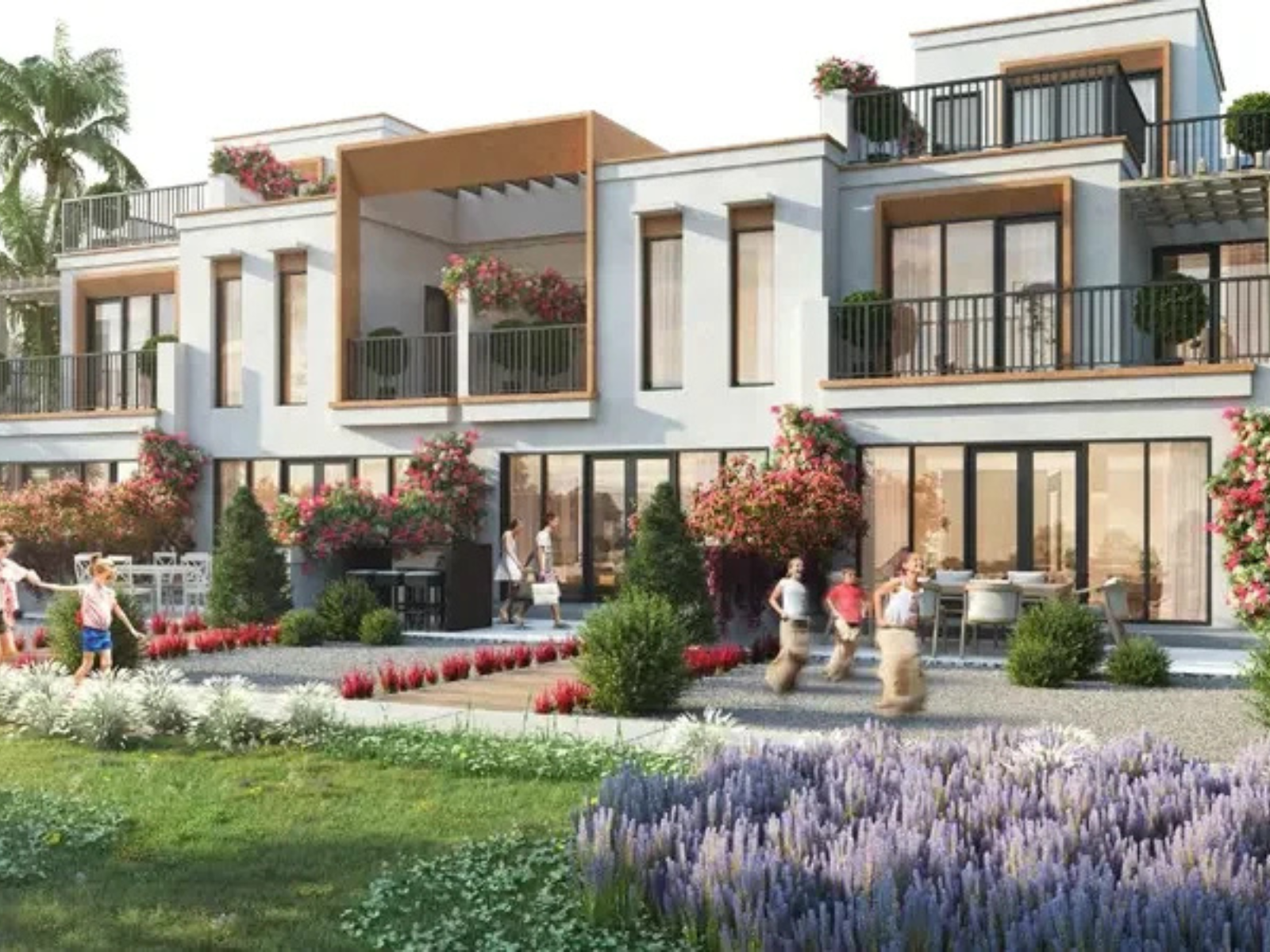 Mykonos at DAMAC Lagoons – Mediterranean-inspired 4-bedroom townhouses in Dubai