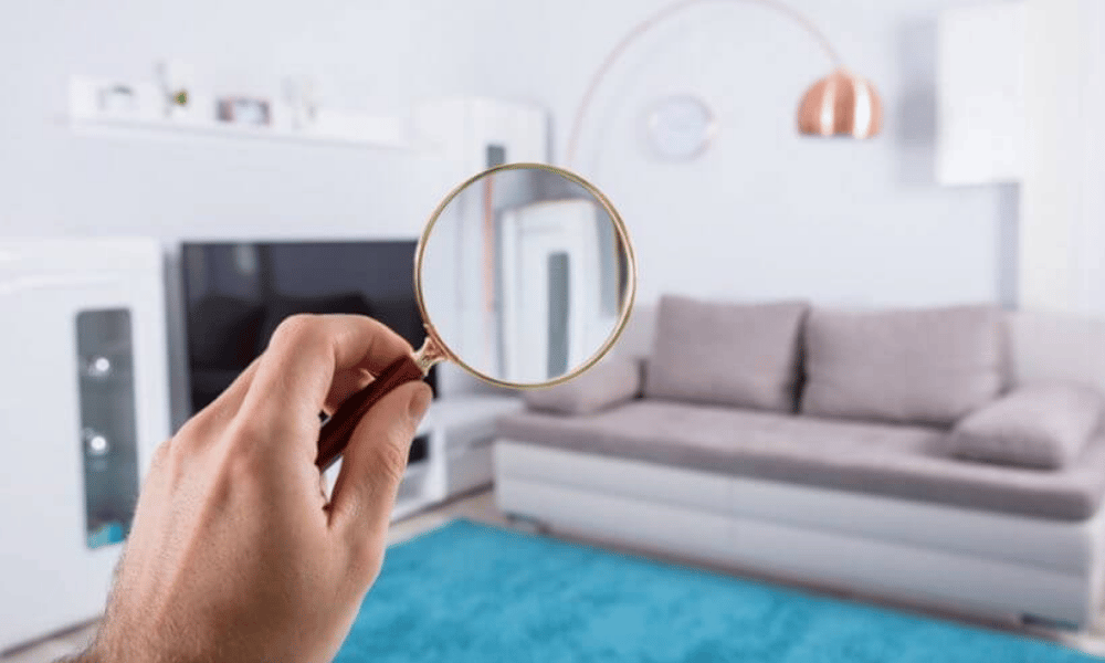Buyer inspecting UAE property before official handover